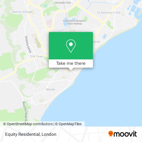 Equity Residential map