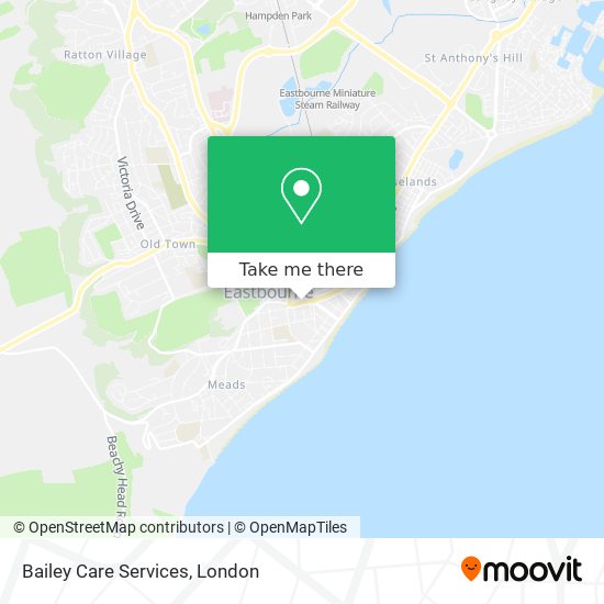 Bailey Care Services map