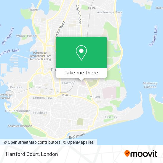 Hartford Court map