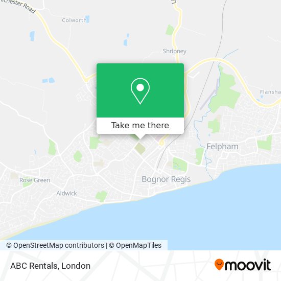 ABC Rentals map