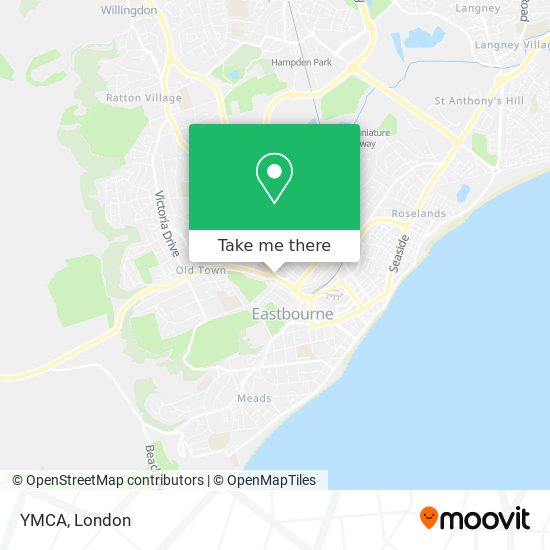 YMCA map