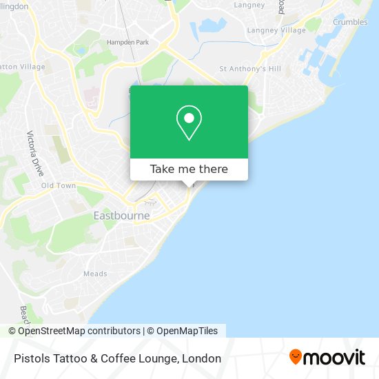 Pistols Tattoo & Coffee Lounge map