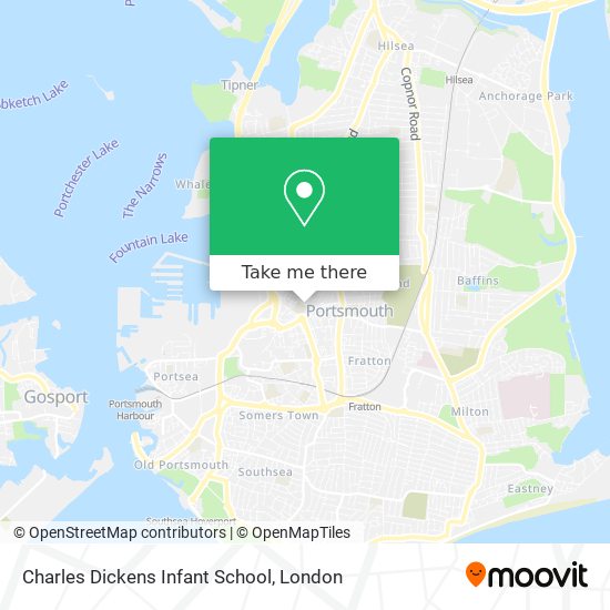 Charles Dickens Infant School map
