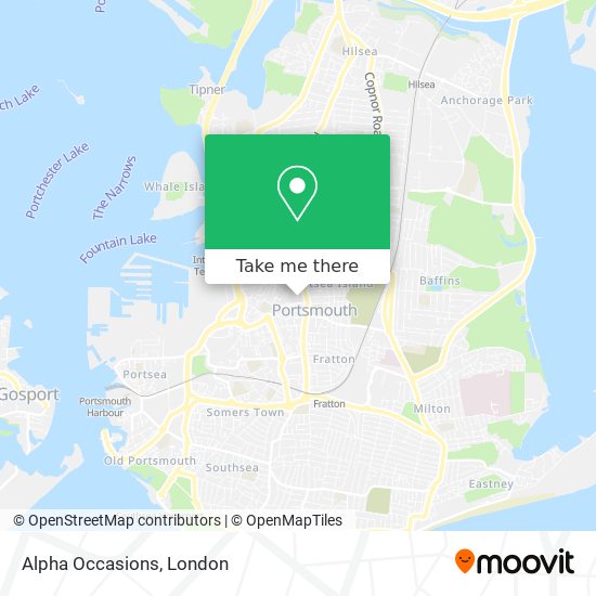 Alpha Occasions map