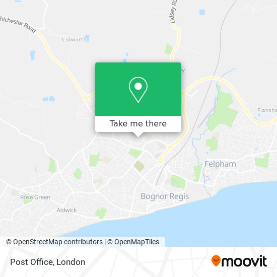 Post Office map