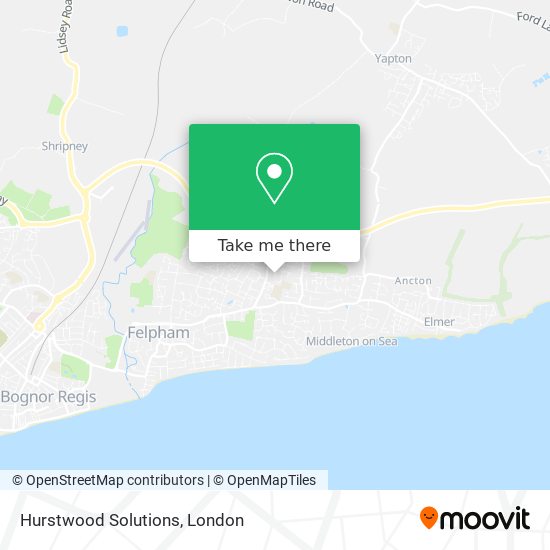 Hurstwood Solutions map