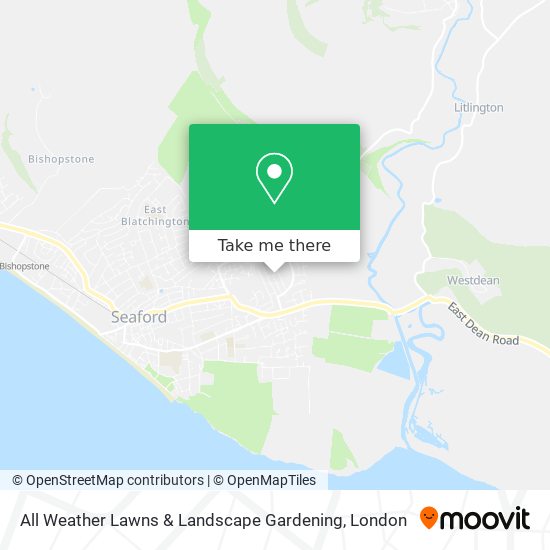 All Weather Lawns & Landscape Gardening map