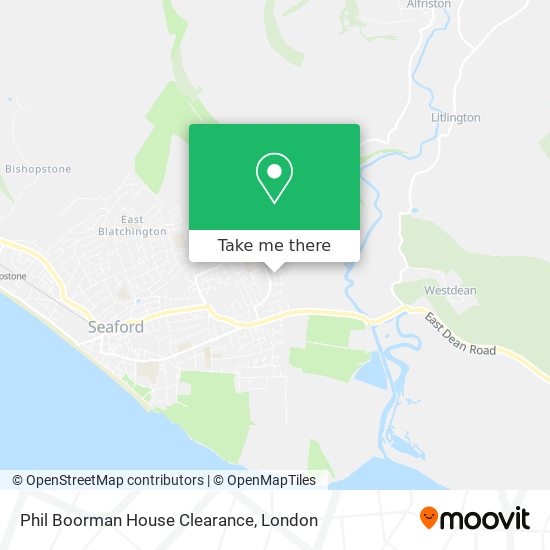 Phil Boorman House Clearance map