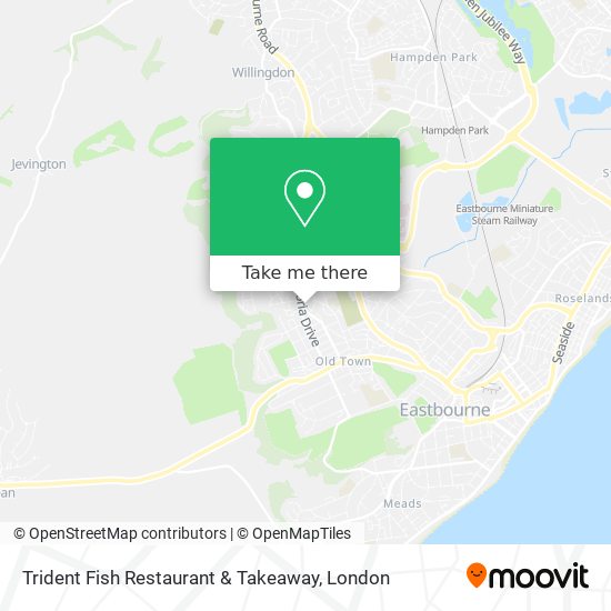 Trident Fish Restaurant & Takeaway map