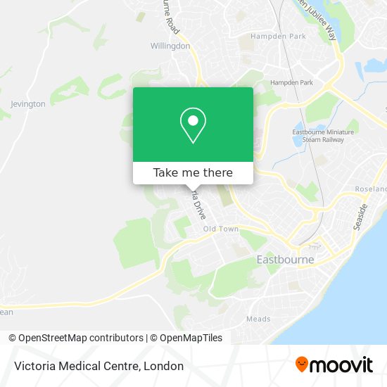 Victoria Medical Centre map