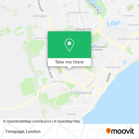 Timepage map