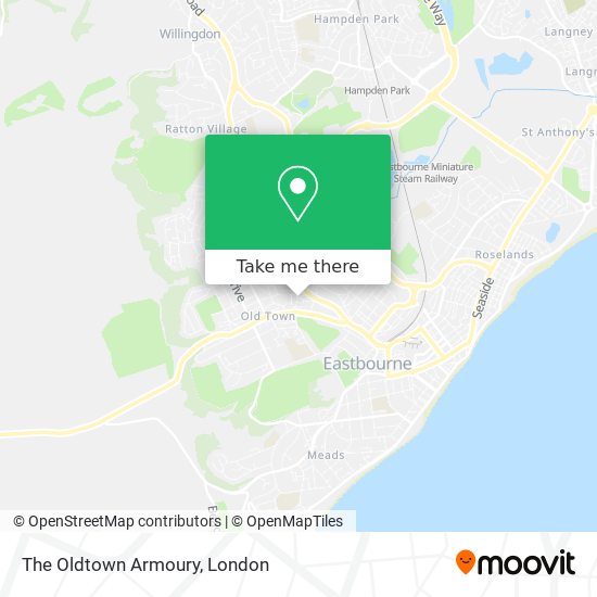 The Oldtown Armoury map
