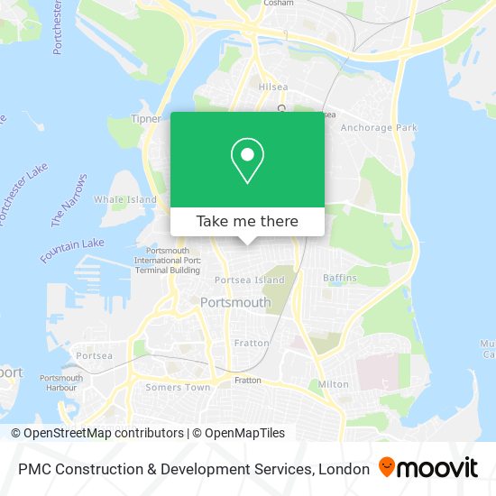 PMC Construction & Development Services map