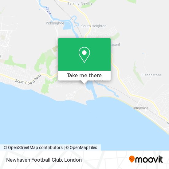 Newhaven Football Club map