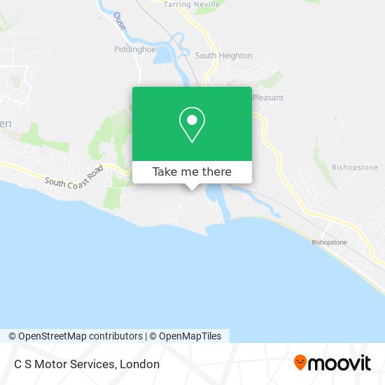 C S Motor Services map