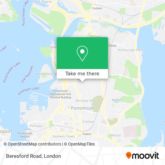 Beresford Road map