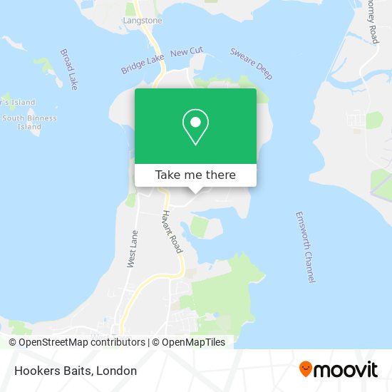 Hookers Baits map