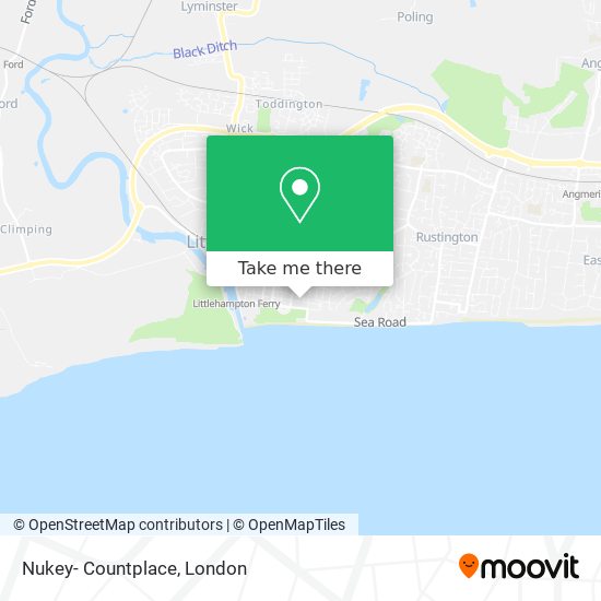 Nukey- Countplace map
