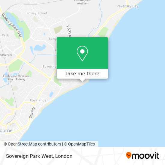Sovereign Park West map