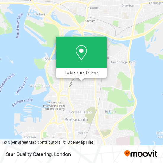 Star Quality Catering map