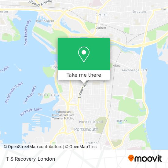 T S Recovery map