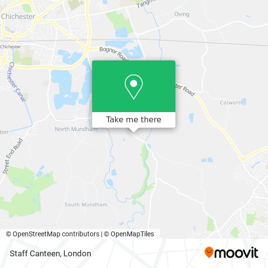Staff Canteen map