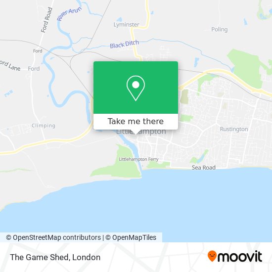 The Game Shed map