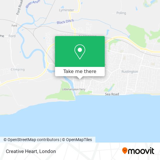 Creative Heart map