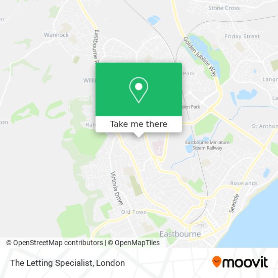 The Letting Specialist map