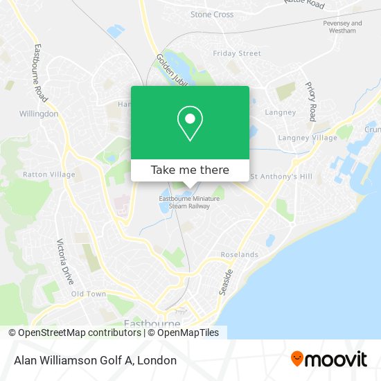 Alan Williamson Golf A map