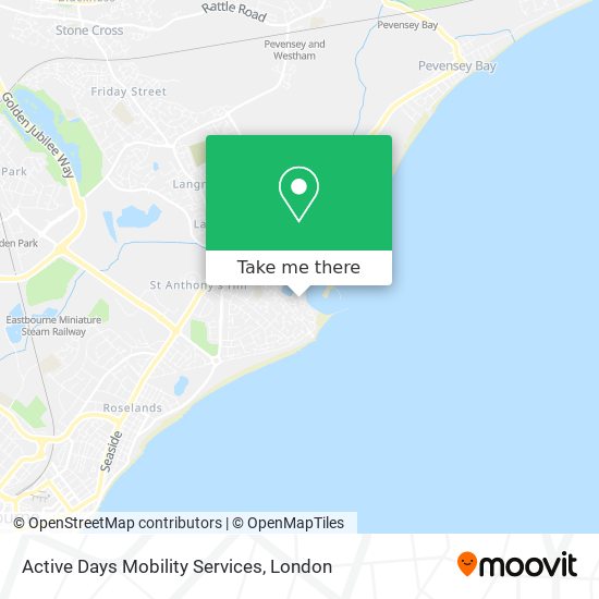 Active Days Mobility Services map