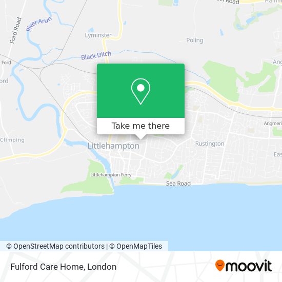 Fulford Care Home map