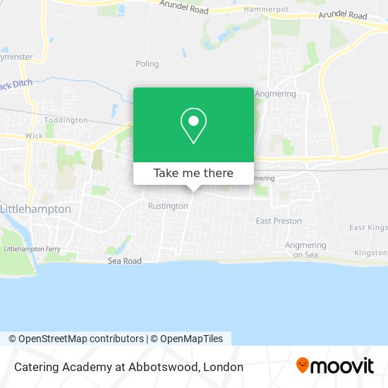 Catering Academy at Abbotswood map