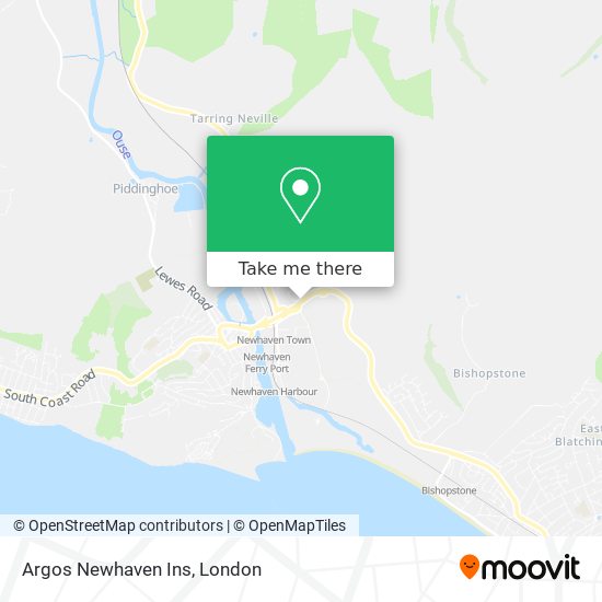 Argos Newhaven Ins map