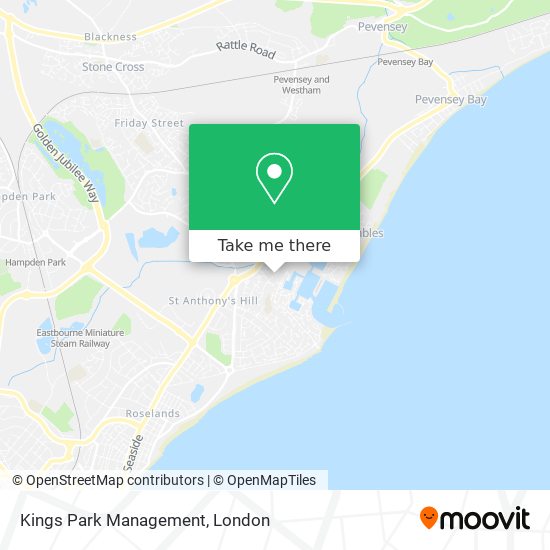 Kings Park Management map