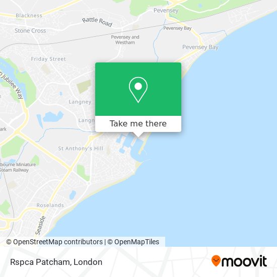 Rspca Patcham map