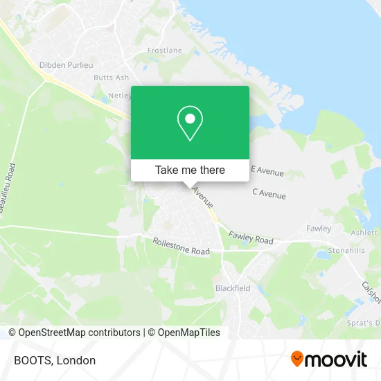 BOOTS map