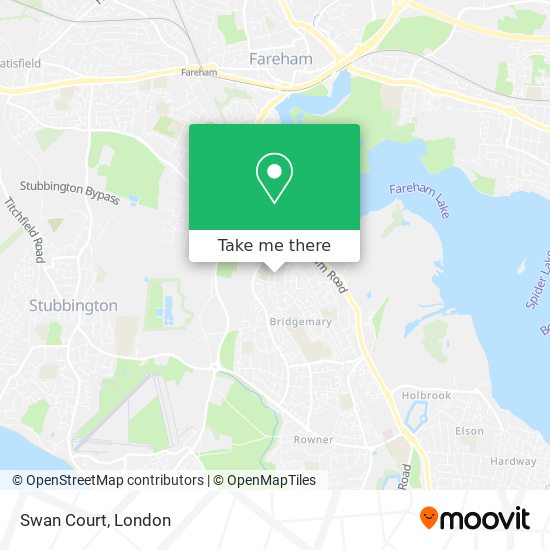 Swan Court map