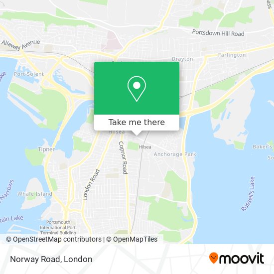 Norway Road map