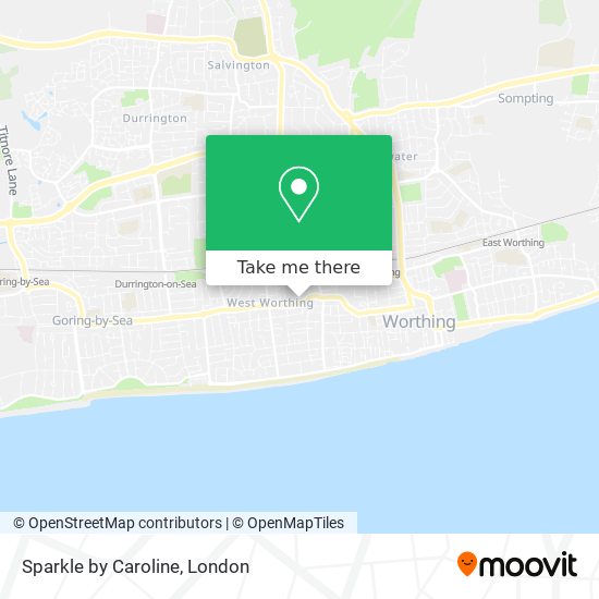 Sparkle by Caroline map