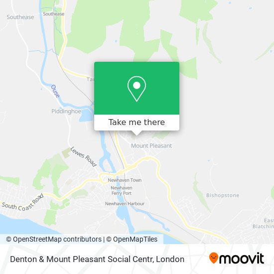 Denton & Mount Pleasant Social Centr map