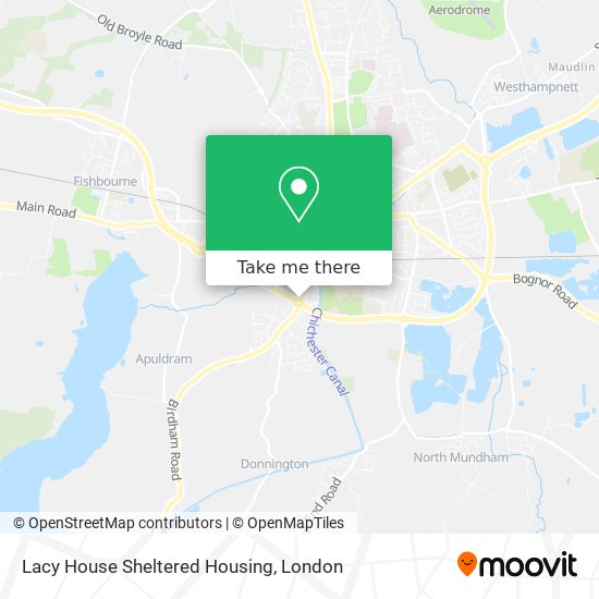 Lacy House Sheltered Housing map