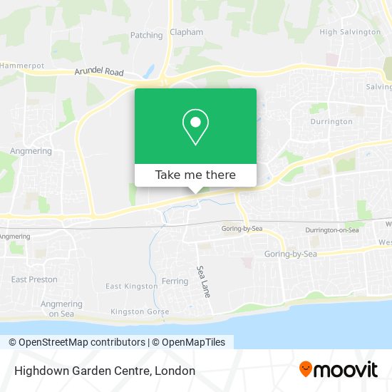 Highdown Garden Centre map