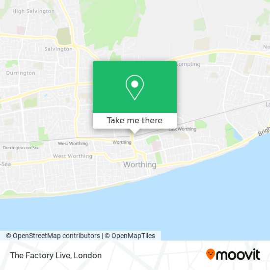 The Factory Live map