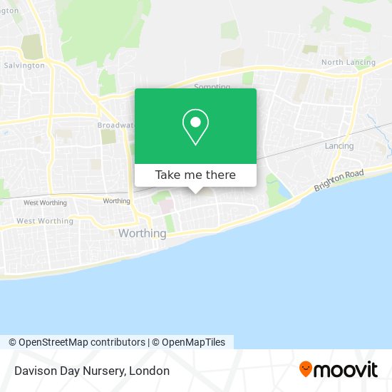 Davison Day Nursery map