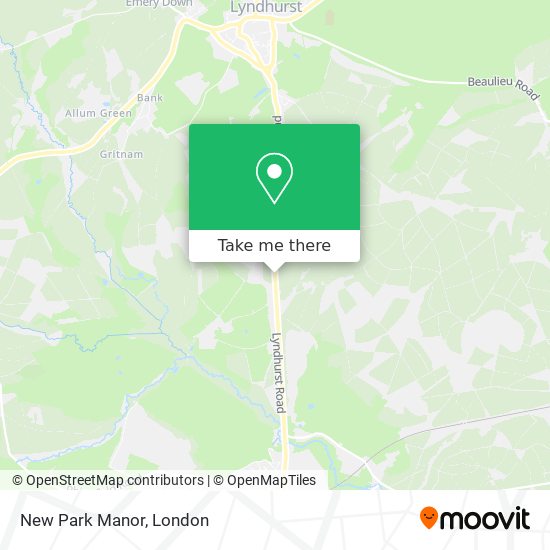 New Park Manor map