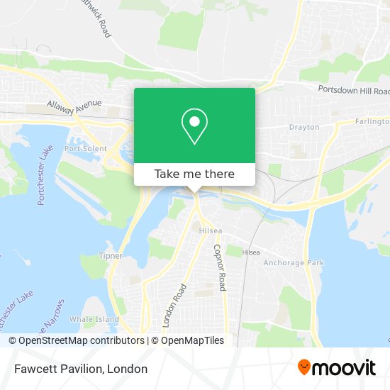 Fawcett Pavilion map