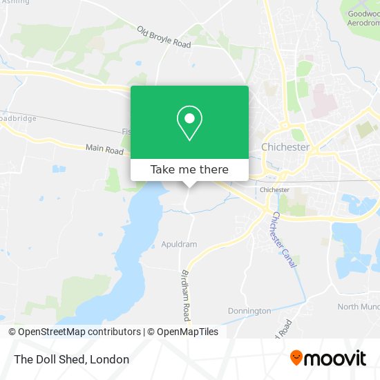 The Doll Shed map