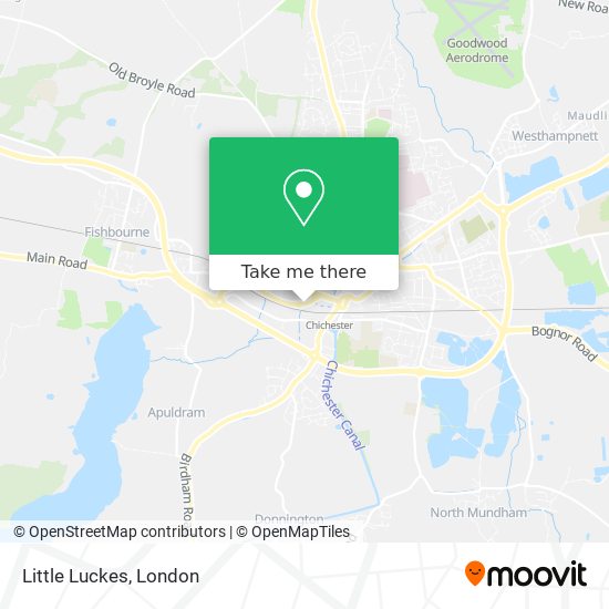 Little Luckes map