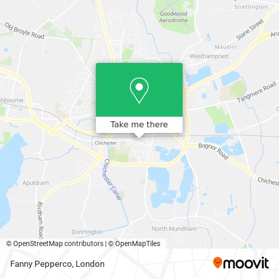 Fanny Pepperco map